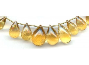 Citrine 15-25x Teardrop Briolette