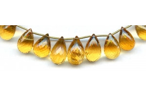 Citrine 14-20x Teardrop Briolette