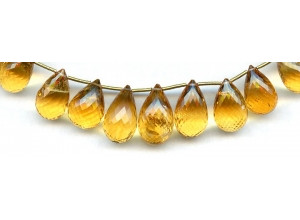 Citrine 14-20x Teardrop Briolette