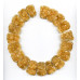 126-1758 Citrine <br>36-41x Drusy Drop