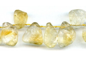 Citrine 20-30x Rough Fancy Drop