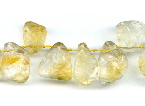 Citrine 20-30x Rough Fancy Drop