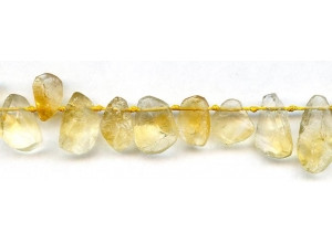 Citrine 10-22x Rough Fancy Drop