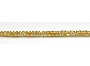 Citrine 6mm Faceted Rondell