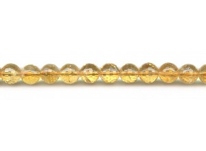 Citrine 10mm Faceted Round