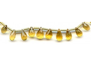 Citrine 8-13x Teardrop Briolette