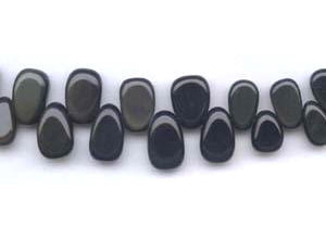 Rainbow Obsidian 12-16mm Fancy Drop