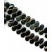 127-1059 Rainbow Obsidian <br>18x25 Flat Pear Drop