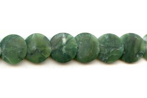 African Jade 20mm Lentil