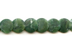 African Jade 20mm Lentil