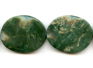 African Jade 40x50 Waved Flat Oval