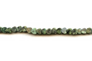 African Turquoise 6mm Heart