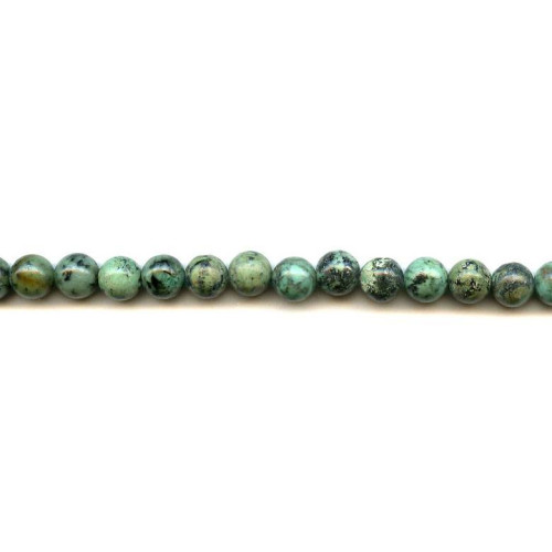 132-1054 African Turquoise <br>8mm Round