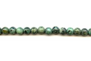 African Turquoise 8mm Round