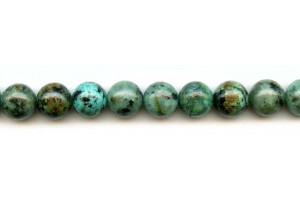 African Turquoise 12mm Round