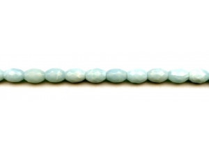 Amazonite 7x10 Faceted Oval Rice