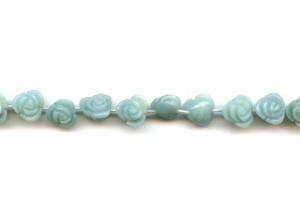 Amazonite 10mm Flower