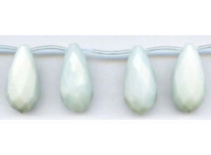 Amazonite 17x33 Teardrop Briolette