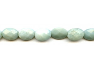 Amazonite 13x18 Faceted Flat Oval