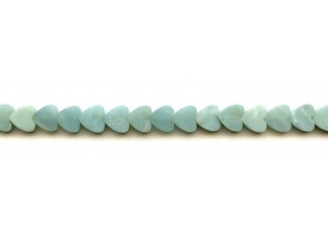 Amazonite 8mm Heart