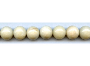 White Amazonite 15mm Round