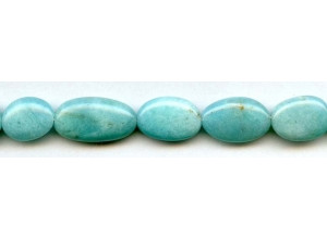 Amazonite 13-14x Flat Oval