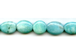 Amazonite 15x Flat Oval