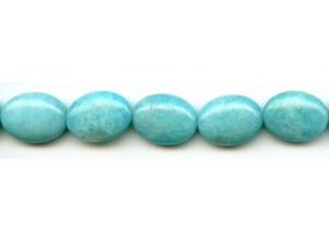 Amazonite 15x20 Flat Oval