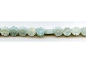 Amazonite 10mm Flower