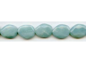 Amazonite 16x Faceted Fancy Oval