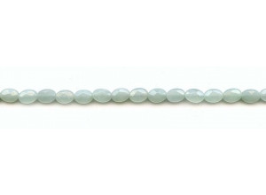 Amazonite 5x7 Faceted Flat Oval