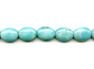 Amazonite 15x20 Flat Oval