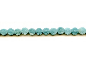 Amazonite 8mm Flower