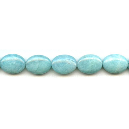 133-2046 Amazonite <br>15x20 Flat Oval