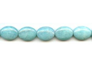 Amazonite 15x20 Flat Oval