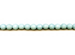 Amazonite 8mm Faceted Round