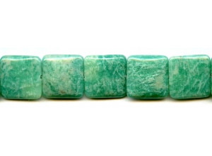 Brazilian Amazonite 20mm Flat Square