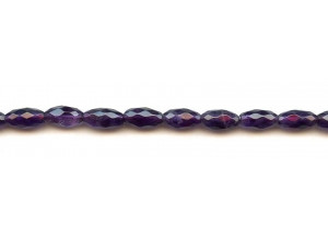 Amethyst 6x12 Faceted Oval Rice