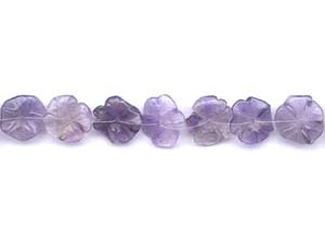 Amethyst 15mm Flower