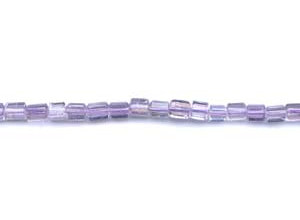 Amethyst 6x7 Strip-faceted Tri-Tube