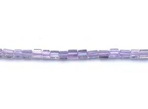 Amethyst 6x7 Strip-faceted Tri-Tube