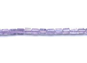 Amethyst 7x9 Strip-faceted Tri-Tube