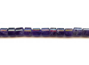 Amethyst 8x10 Faceted Tri-Tube