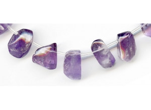 Amethyst 12-22mm Nugget Drop