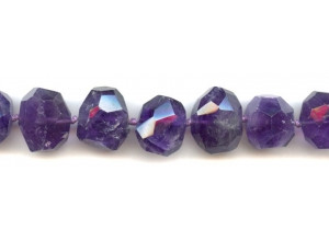 Amethyst 15-20x Faceted Nugget