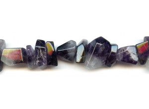 Bio Amethyst 12-22x Simple Cut