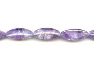 Amethyst 12x30 Triangle Oval Rice