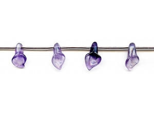 Amethyst 16-18x Flower Drop