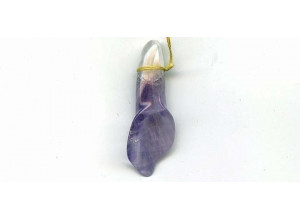 Amethyst 45x Flower Pendant