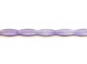 Matte Amethyst 7x21 4-sided Oval